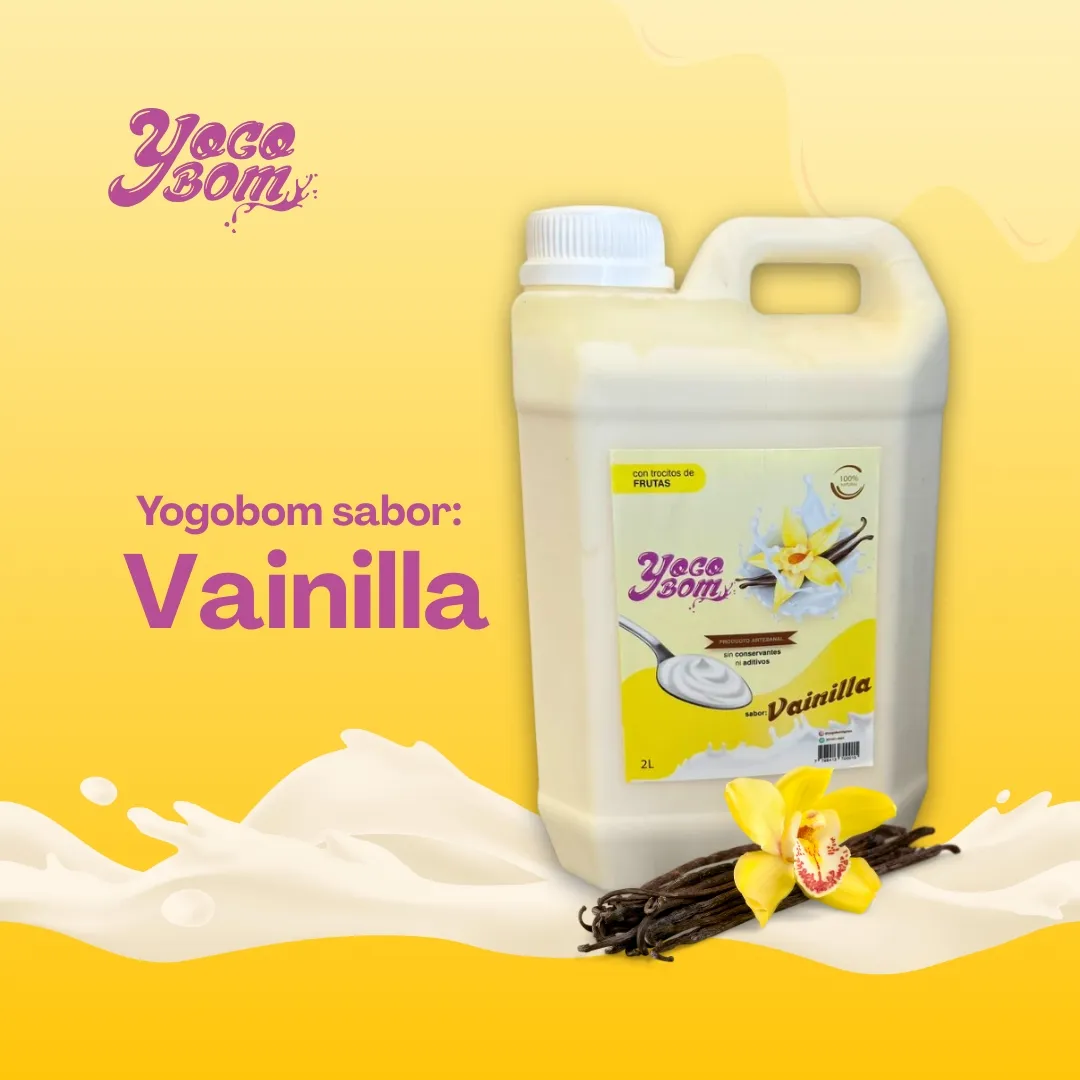 YOGOBOM  Vainilla 2LITROS